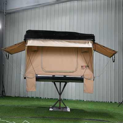 100%の防水ABS SSアルミニウム堅い貝の屋根の上のテント