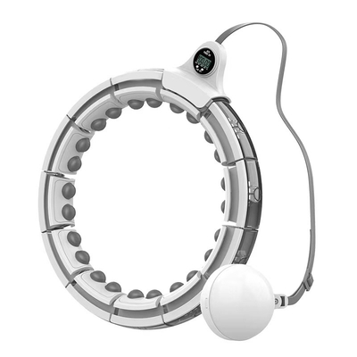取り外し可能な重量は適性のスマートで細いウエストのヨガのHulaのたがを失う