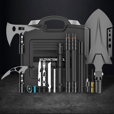 専門のキャンプの工具セット、登山の冒険のデザイン・ツールのキット