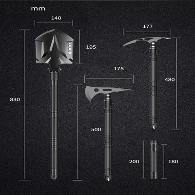 3CR13登山の冒険のキャンプの存続の工具セット