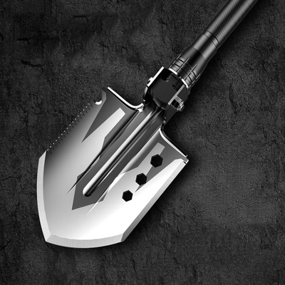 シャベルのヘッド キャンプの工具セット、アルミ合金の存続の道具箱