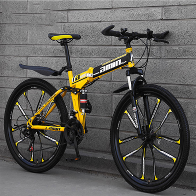 ディスク ブレーキ26&quot;アルミニウム折るマウンテン バイクの高炭素の鋼鉄