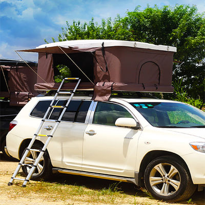 屋外の折る車の屋根の上のテントのアルミニウム自動油圧支柱フレームPUは塗った