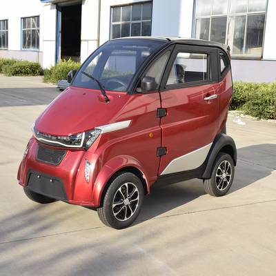 後部ディスク ブレーキのリチウム電池の革座席電気4つの荷車引き速い充満