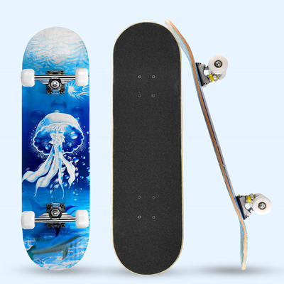 炭素鋼軸受けLongboardのスケートボードの車輪は熱伝達の印刷を