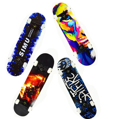 炭素鋼軸受けLongboardのスケートボードの車輪は熱伝達の印刷を