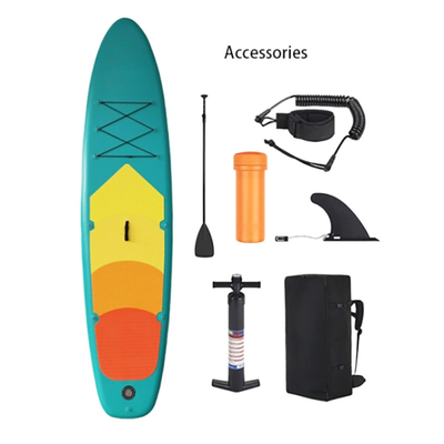 Longboardの膨脹可能な子供は付属品ハンドルが付いているサーフボードのジェット機で行く